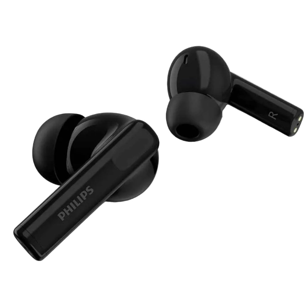 אוזניות אלחוטיות PHILIPS TAT2520BK TWS+ ANC שחור כולל תצוגה