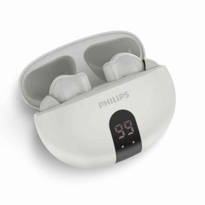 אוזניות אלחוטיות PHILIPS TAT2520BK TWS+ ANC שחור כולל תצוגה