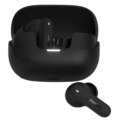 אוזניות אלחוטיות PHILIPS TAT3000BK TWS + ANC שחור