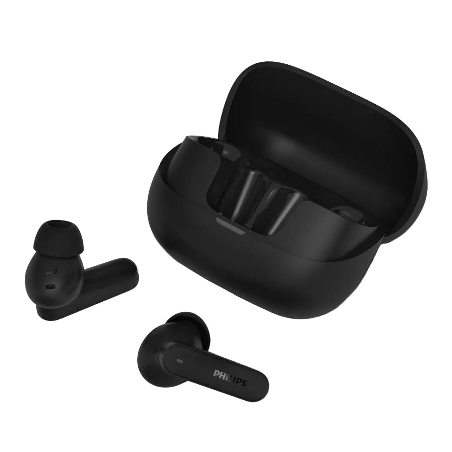 אוזניות אלחוטיות PHILIPS TAT3000BK TWS + ANC שחור