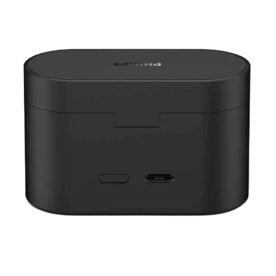 אוזניות אלחוטיות PHILIPS TAT6000BK שחור + קייס חכם