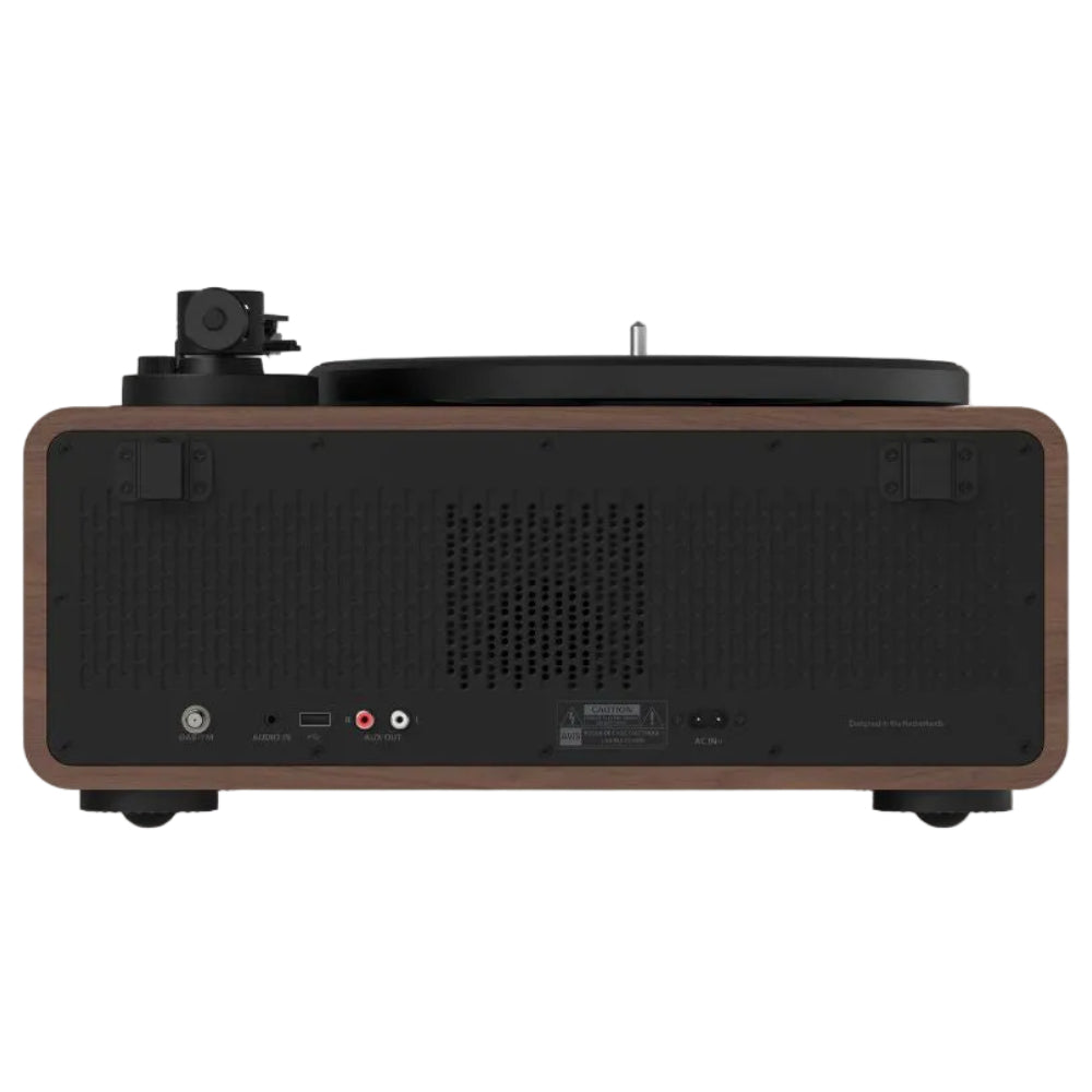 פטיפון בעיצוב עץ רטרו PHILIPS TINA 120W BT