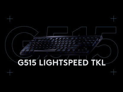 מקלדת גיימינג מכנית אלחוטית Logitech G515 Lightspeed TKL