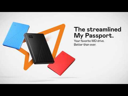 כונן My Passport 6TB WD