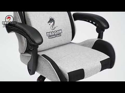 כיסא גיימינג Dragon Flex אפור שחור