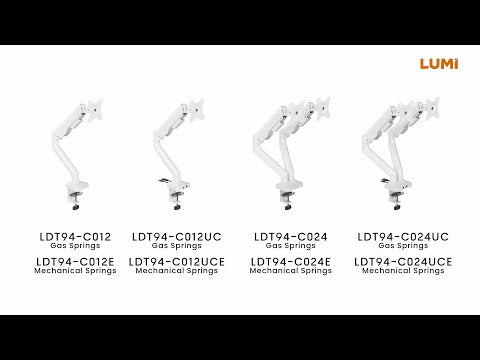 זרוע שולחנית '17-'40 למסך  Lumi LDT94-C012