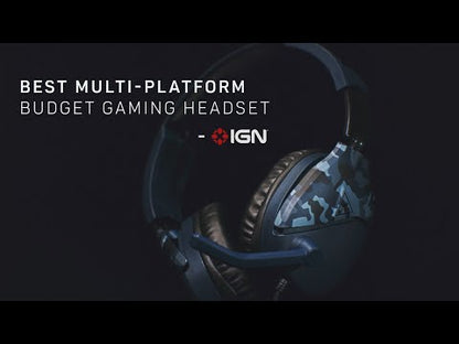 אוזניות גיימינג שחור Turtle Beach Recon 70P