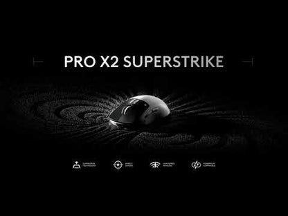 עכבר גיימינג Logitech G Pro X2 Superstrike Lunar Eclipse
