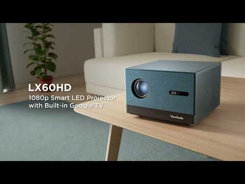 מקרן ViewSonic Smart LED Projector with Google TV LX60HD