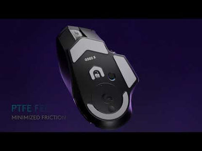 עכבר גיימינג אלחוטי Logitech G502X Lightspeed - צבע שחור