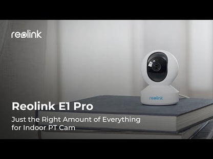 מצלמת אבטחה ביתית REOLINK E1 PRO 2K 5MP 2.4/5GHz Dual-Band WiFi