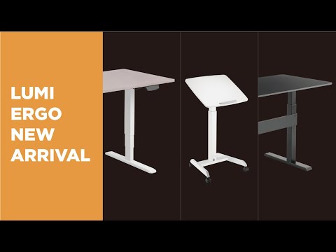 עמדת עבודה ישיבה- עמידה Lumi DWS25-T01