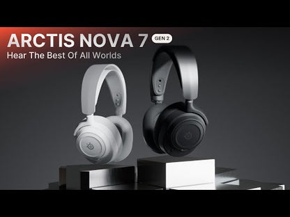 אוזניות גיימיניג אלחוטיות  SteelSeries Arctis Nova 7P Gen 2