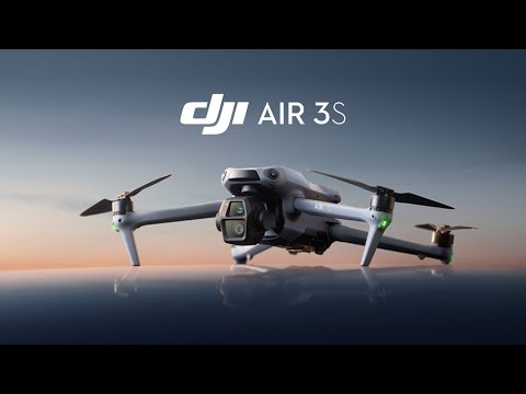 רחפן Dji Air 3S Combo עם שלט חכם RC2