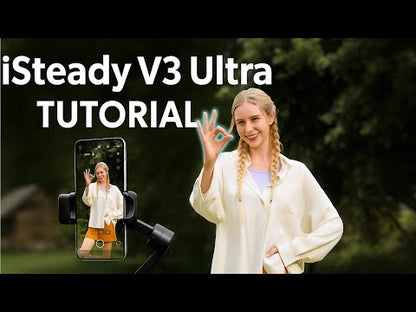 גימבל לסמארטפון Hohem iSteady V3 Ultra עם מעקב AI כולל שלט רחוק