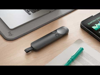 שלט מצגות אלחוטי Logitech Spotlight 2 Graphite 2.4GHZ/BT
