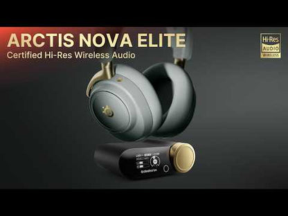 אוזניות גיימינג אלחוטיות Steelseries Arctis Nova Elite
