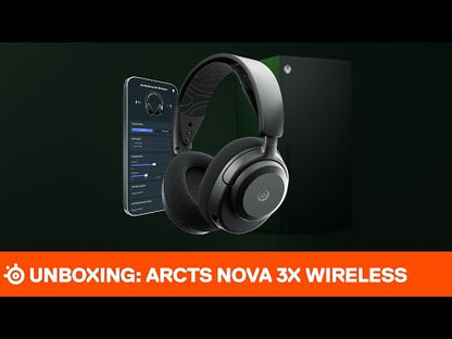 אוזניות גיימינג אלחוטית SteelSeries Arctis Nova 3XW