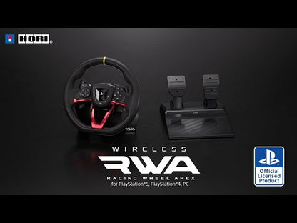 Hori Racing Wheel Apex For Ps5/4/Pc הגה אלחוטי עם דוושות
