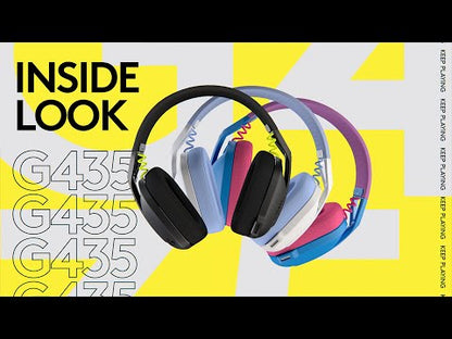 אוזניות גיימינג - Logitech G435 Wireless