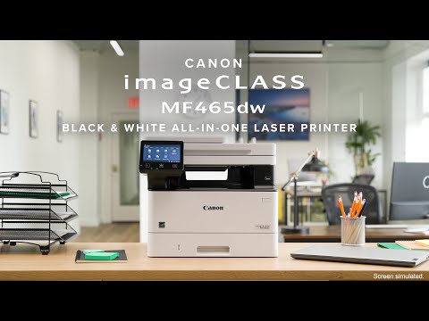 מדפסת לייזר משולבת עם פקס Canon i-Sensys MF465DW
