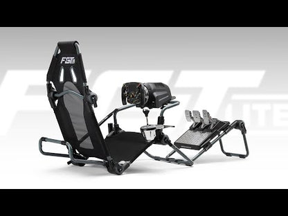 קוקפיט סימולציה מתקפל Next Level F-gt Lite Grey