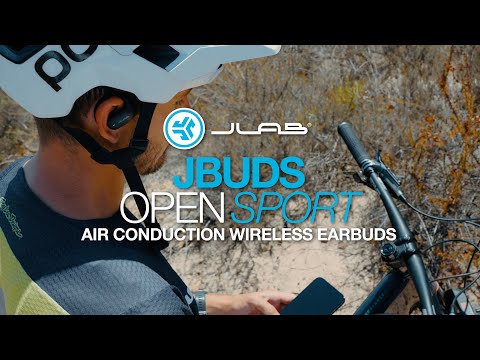אוזניות ספורט אלחוטיות Jbuds Open Sport TWS שחור JLAB