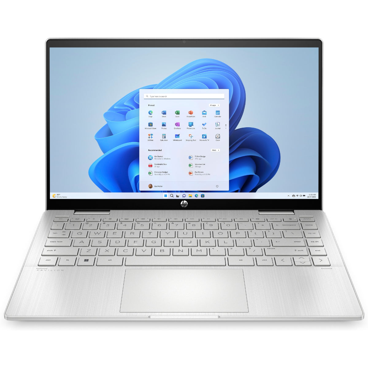 מחשב נייד HP 14-ek2000nj כסוף