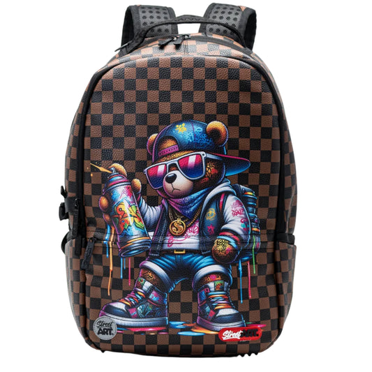 תיק גב Spray Bear Street Art Pu
