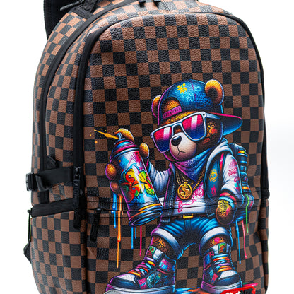 תיק גב Spray Bear Street Art Pu