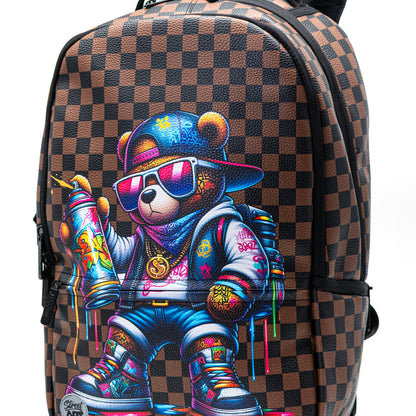 תיק גב Spray Bear Street Art Pu