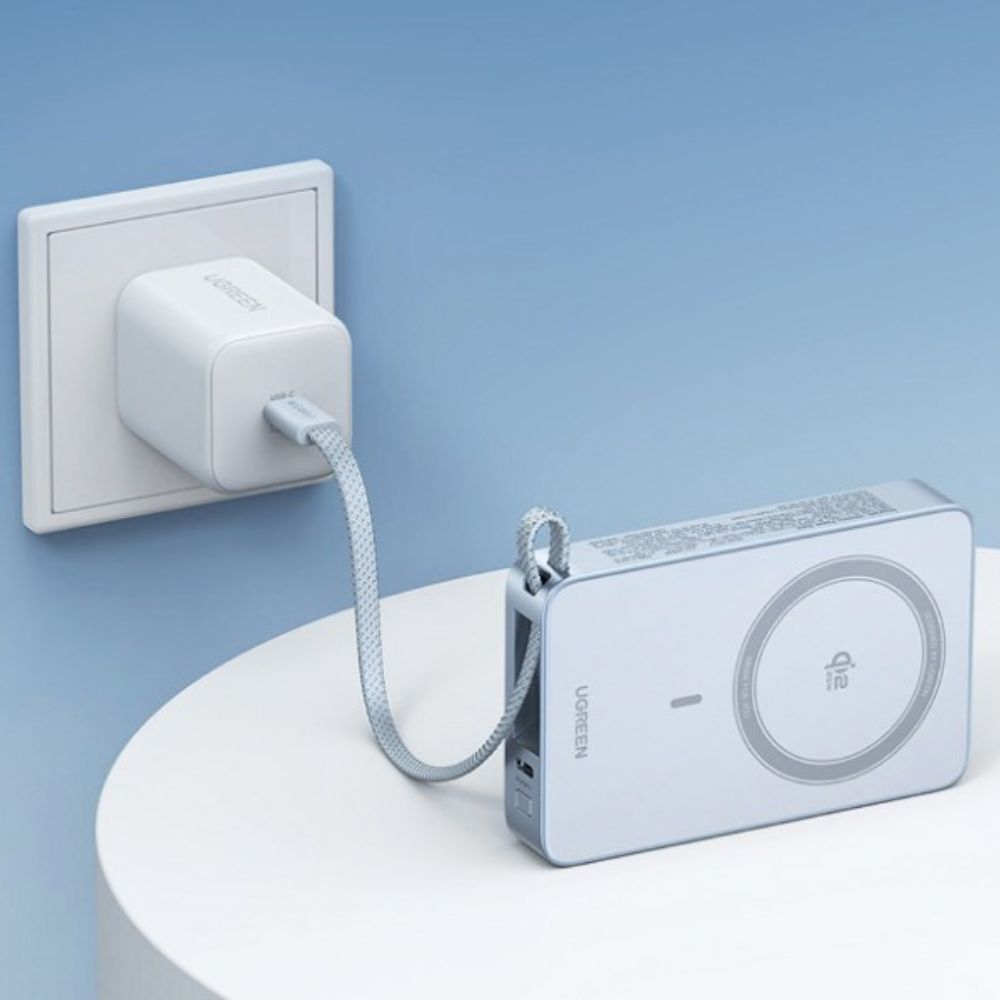 סוללת גיבוי 10000mah Magsafe עם כבל 30w Ugreen