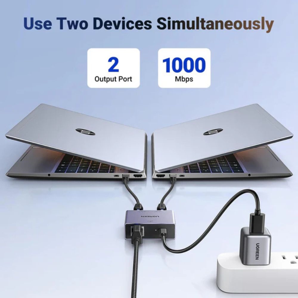 מפצל רשת Ugreen Gigabit Ethernet