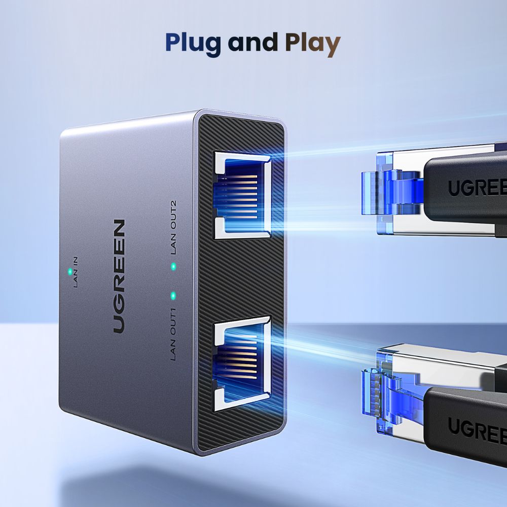 מפצל רשת Ugreen Gigabit Ethernet