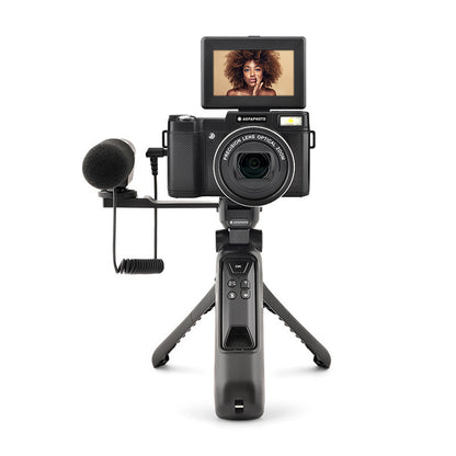 מצלמת וולוגים AGFA Vlogging Camera Realishot VLG4K-OPT 5X
