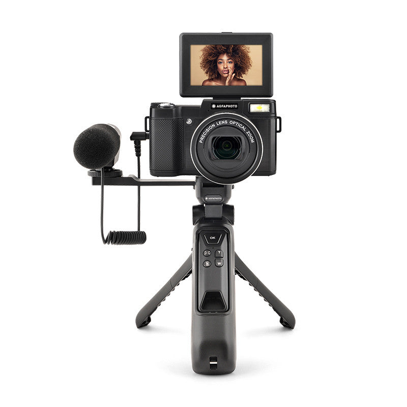 מצלמת וולוגים AGFA Vlogging Camera Realishot VLG4K-OPT 5X