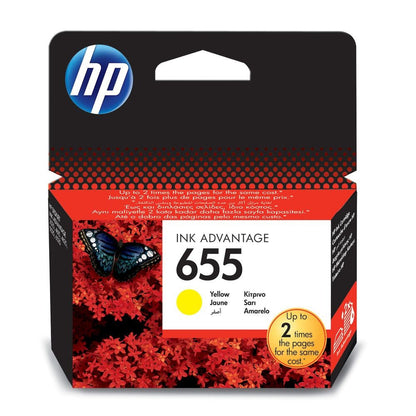 ראש דיו צהוב HP 655